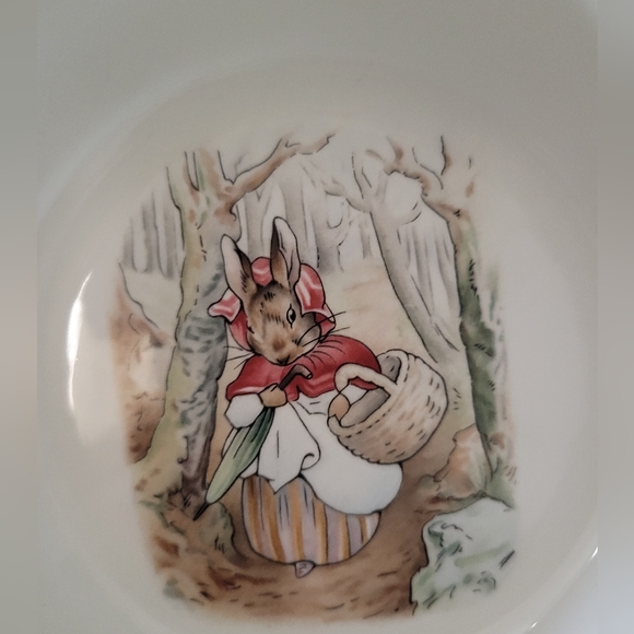 WEDGWOOD Peter Rabbit Bowl - White, Vintage - Picture 4 of 5